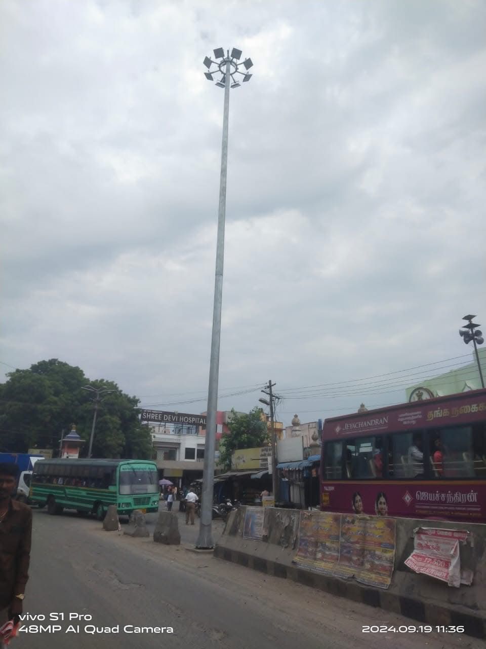 High Mast Lighting Pole